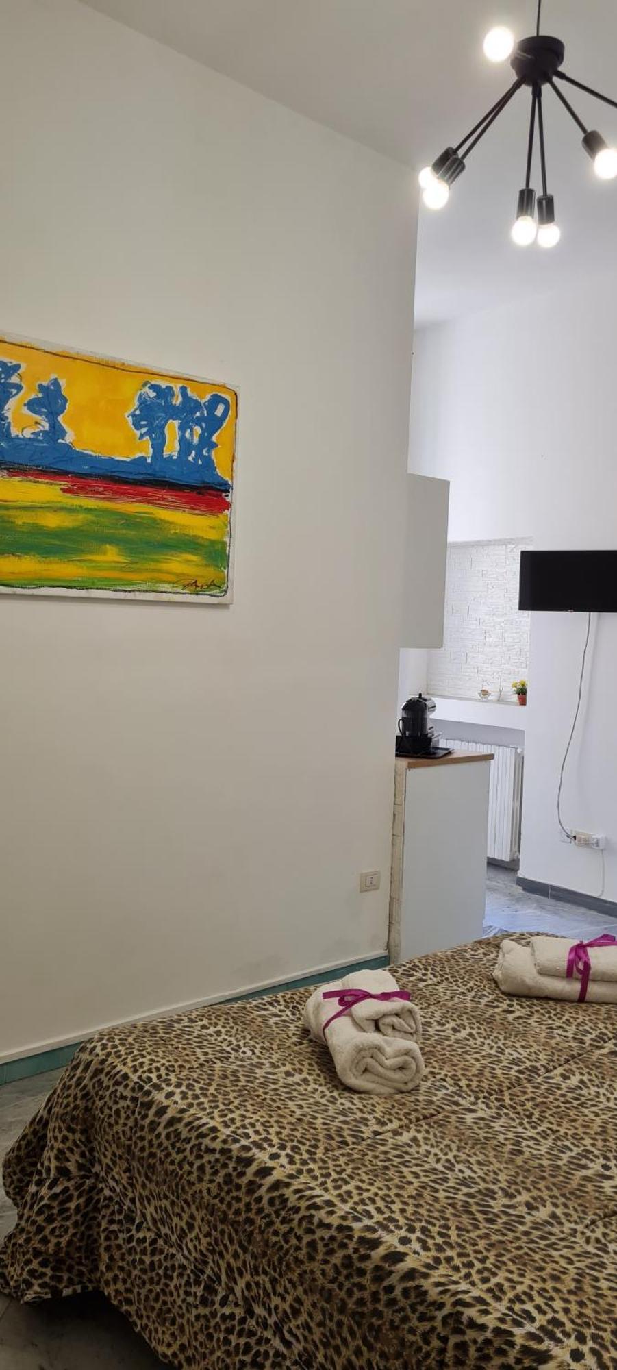 Le Ginestre In Centro Bed & Breakfast Salerno Oda fotoğraf