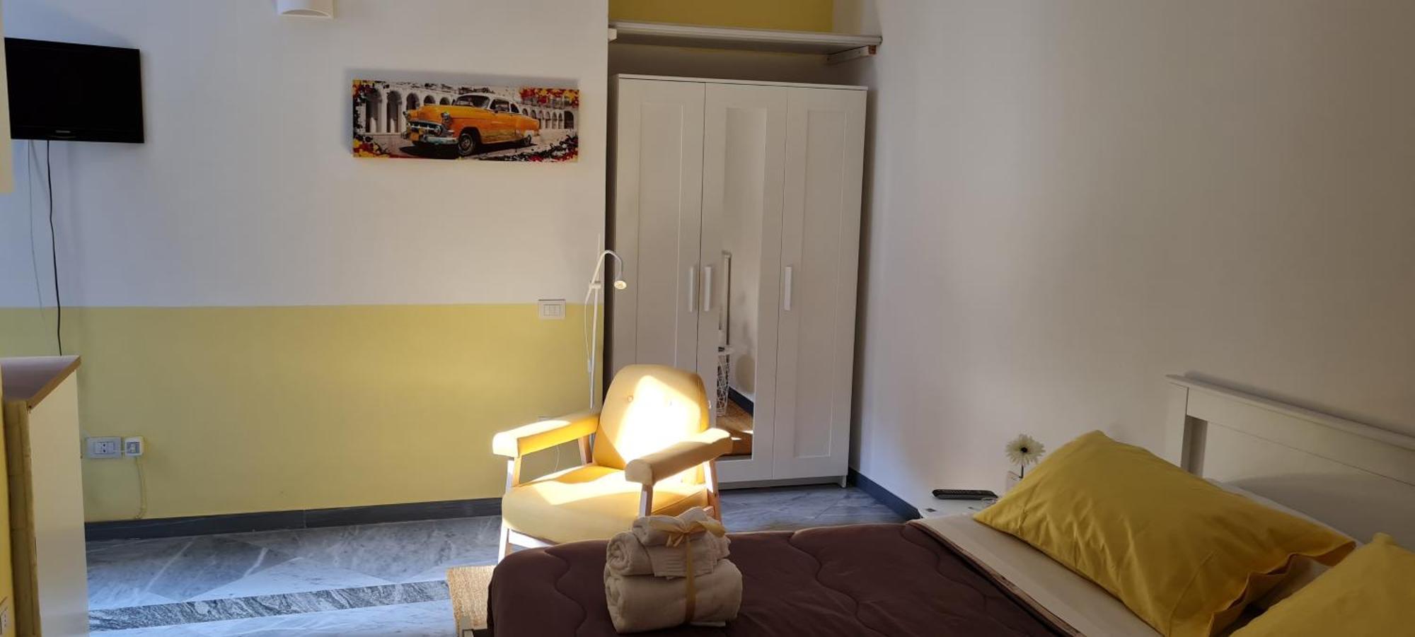 Le Ginestre In Centro Bed & Breakfast Salerno Oda fotoğraf